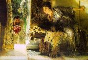 Alma Tadema Welcome Footsteps France oil painting reproduction